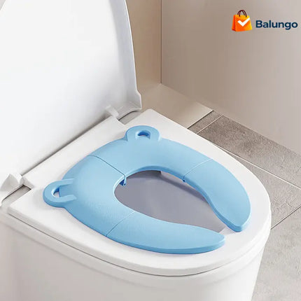 ZitMee™ Opvouwbare kindertoiletbril | Jouw kind altijd naar een schoon en passend toilet, thuis én onderweg!