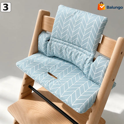 TippyCush™ Kinderstoelbekleding | Meer comfort tijdens het zitten, waterafstotend, wasbaar en passend op de Stokke® Tripp Trapp®
