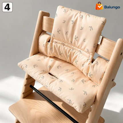 TippyCush™ Kinderstoelbekleding | Meer comfort tijdens het zitten, waterafstotend, wasbaar en passend op de Stokke® Tripp Trapp®