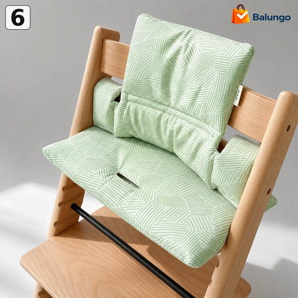 TippyCush™ Kinderstoelbekleding | Meer comfort tijdens het zitten, waterafstotend, wasbaar en passend op de Stokke® Tripp Trapp®
