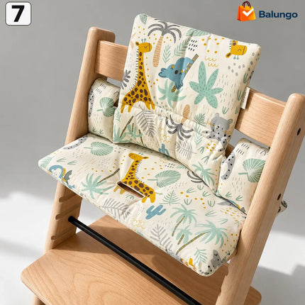 TippyCush™ Kinderstoelbekleding | Meer comfort tijdens het zitten, waterafstotend, wasbaar en passend op de Stokke® Tripp Trapp®