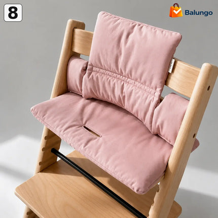 TippyCush™ Kinderstoelbekleding | Meer comfort tijdens het zitten, waterafstotend, wasbaar en passend op de Stokke® Tripp Trapp®