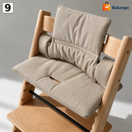 TippyCush™ Kinderstoelbekleding | Meer comfort tijdens het zitten, waterafstotend, wasbaar en passend op de Stokke® Tripp Trapp®