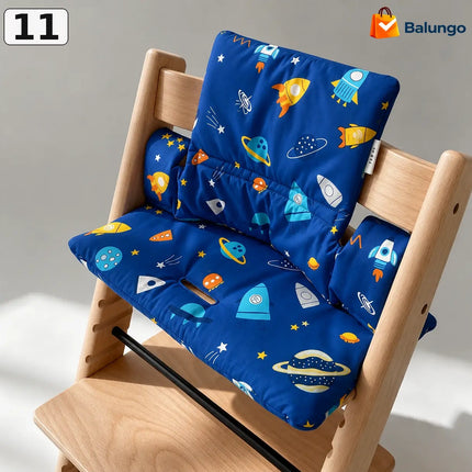 TippyCush™ Kinderstoelbekleding | Meer comfort tijdens het zitten, waterafstotend, wasbaar en passend op de Stokke® Tripp Trapp®