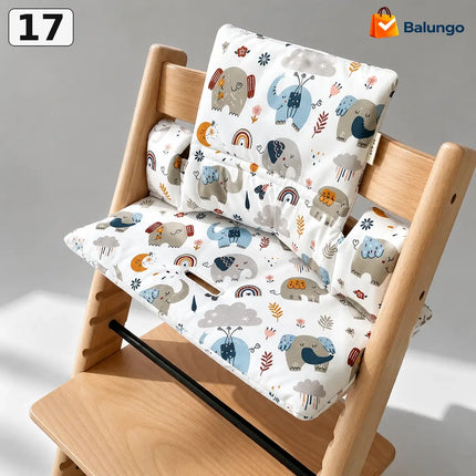 TippyCush™ Kinderstoelbekleding | Meer comfort tijdens het zitten, waterafstotend, wasbaar en passend op de Stokke® Tripp Trapp®