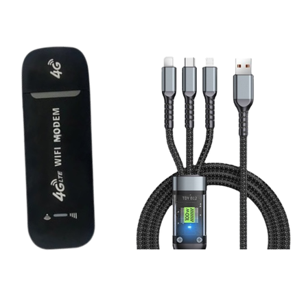 NetGo™ 4G WiFi-Dongle | Altijd en overal internet zonder abonnement of gedoe