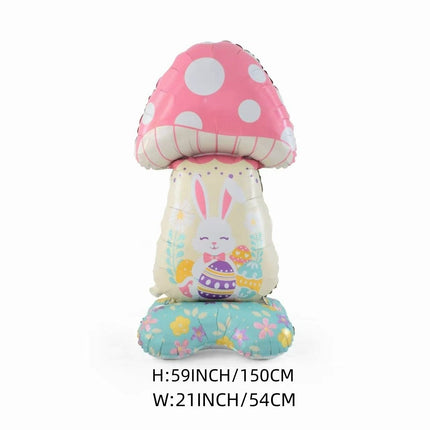 BunnyGlow™ 3D Folieballonnen | Maak jouw paastfeest onvergetelijk met levensgrote paasbalonnen