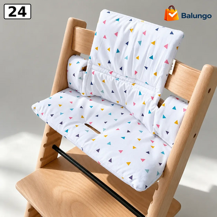 TippyCush™ Kinderstoelbekleding | Meer comfort tijdens het zitten, waterafstotend, wasbaar en passend op de Stokke® Tripp Trapp®