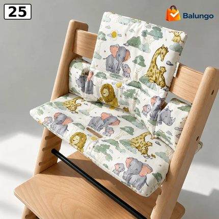 TippyCush™ Kinderstoelbekleding | Meer comfort tijdens het zitten, waterafstotend, wasbaar en passend op de Stokke® Tripp Trapp®