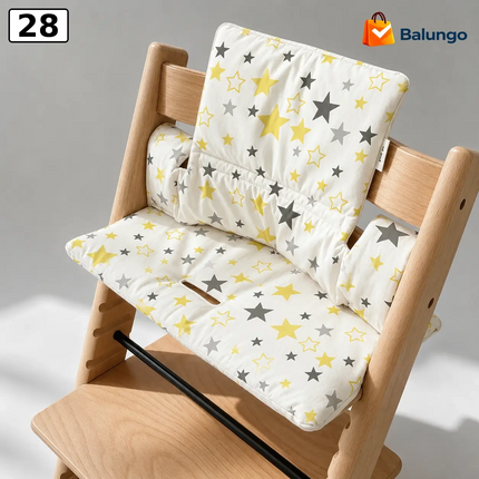 TippyCush™ Kinderstoelbekleding | Meer comfort tijdens het zitten, waterafstotend, wasbaar en passend op de Stokke® Tripp Trapp®