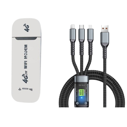 NetGo™ 4G WiFi-Dongle | Altijd en overal internet zonder abonnement of gedoe