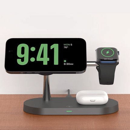 MagTrio™ Laadstation | Laad je iPhone, Watch en AirPods tegelijk op