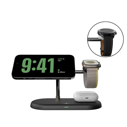 MagTrio™ Laadstation | Laad je iPhone, Watch en AirPods tegelijk op