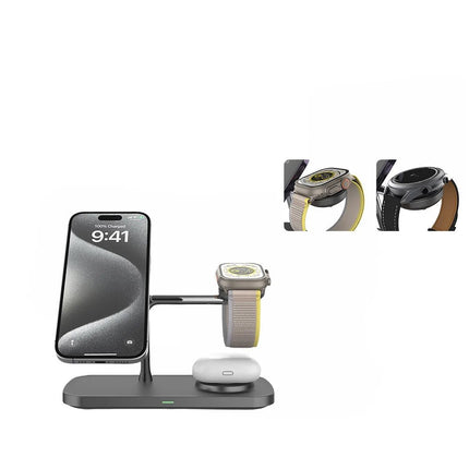 MagTrio™ Laadstation | Laad je iPhone, Watch en AirPods tegelijk op
