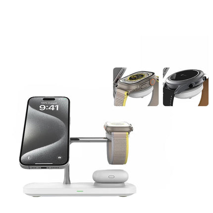MagTrio™ Laadstation | Laad je iPhone, Watch en AirPods tegelijk op