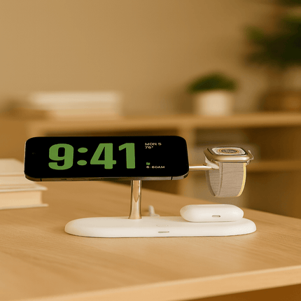 MagTrio™ Laadstation | Laad je iPhone, Watch en AirPods tegelijk op