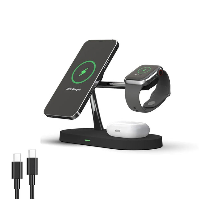 MagTrio™ Laadstation | Laad je iPhone, Watch en AirPods tegelijk op