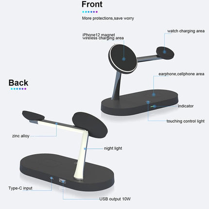 MagTrio™ Laadstation | Laad je iPhone, Watch en AirPods tegelijk op