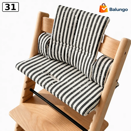 TippyCush™ Kinderstoelbekleding | Meer comfort tijdens het zitten, waterafstotend, wasbaar en passend op de Stokke® Tripp Trapp®