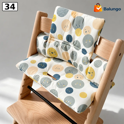 TippyCush™ Kinderstoelbekleding | Meer comfort tijdens het zitten, waterafstotend, wasbaar en passend op de Stokke® Tripp Trapp®