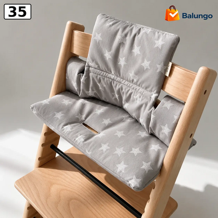 TippyCush™ Kinderstoelbekleding | Meer comfort tijdens het zitten, waterafstotend, wasbaar en passend op de Stokke® Tripp Trapp®