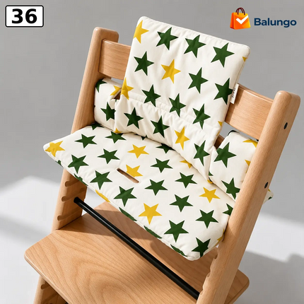 TippyCush™ Kinderstoelbekleding | Meer comfort tijdens het zitten, waterafstotend, wasbaar en passend op de Stokke® Tripp Trapp®
