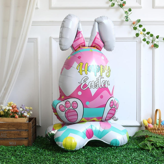 BunnyGlow™ 3D Folieballonnen | Maak jouw paastfeest onvergetelijk met levensgrote paasbalonnen