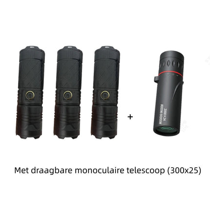 NightBeam™ P50 Zaklamp | Extreme helderheid voor elke situatie