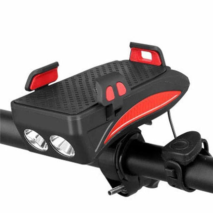 RideSafe™ 4-in-1 Fiets Houder | Navigatie, licht en veiligheid in één