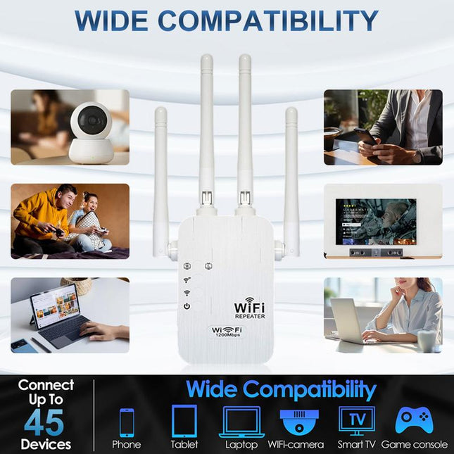 WiFiBoost™ Range Extender | Nooit meer slechte wifi in huis