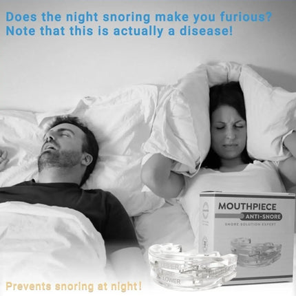 QuietSleep™ Anti-snurk Mondstuk | Verminder snurken en slaap rustiger door de nacht