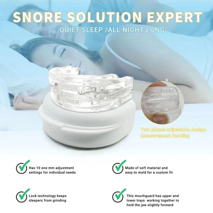 QuietSleep™ Anti-snurk Mondstuk | Verminder snurken en slaap rustiger door de nacht
