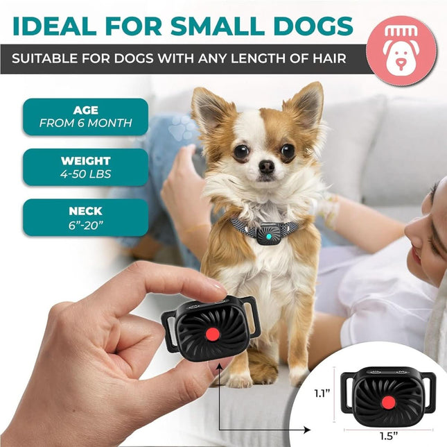BarkCalm Mini™ Antiblafhalsband | Rustige training zonder stress of schokken