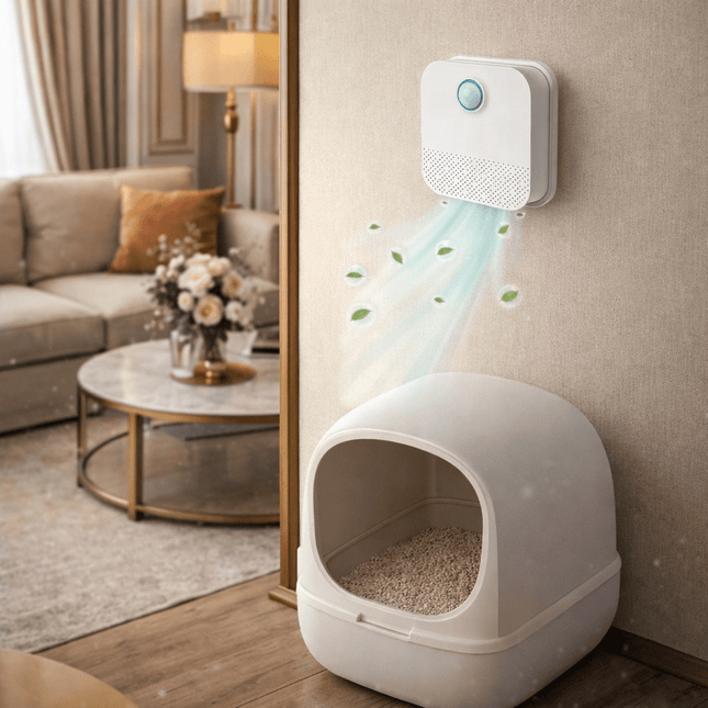 FreshPaw™ Geurneutralisator | Houd de kattenbakomgeving fris en geurvrij