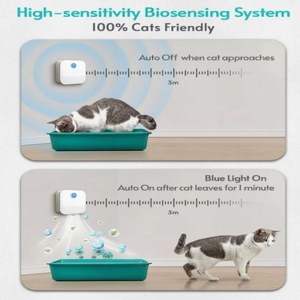 FreshPaw™ Geurneutralisator | Houd de kattenbakomgeving fris en geurvrij