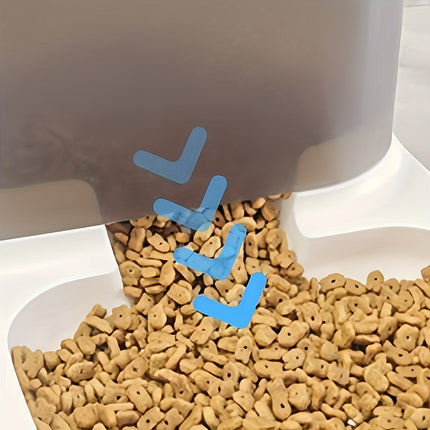 EasyFeed Duo™ Voer- en Waterdispenser | Altijd vers voer en water voor je kat