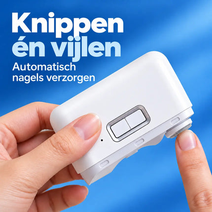 TrimEase™ Elektrische 2-in-1 nagelknipper en nagelvijl | Veilig, snel en moeiteloos mooie, gladde nagels!