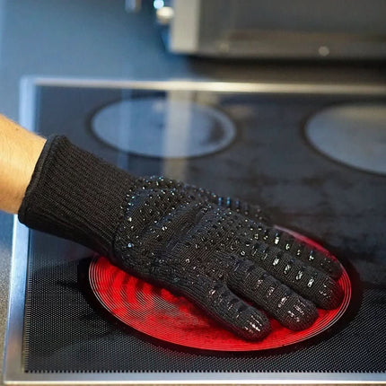 GrillGuard™ BBQ Handschoenen | Bescherm je handen tegen extreme hitte tijdens koken en grillen