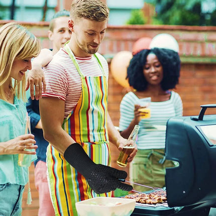 GrillGuard™ BBQ Handschoenen | Bescherm je handen tegen extreme hitte tijdens koken en grillen
