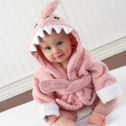 CuddleZoo™ Baby Badjas met Dierenprint | Zacht, warm en onweerstaanbaar schattig na elk badmoment