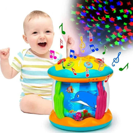 LumiBeats™ Baby Drum | Speel, ontdek en ontwikkel met licht en geluid