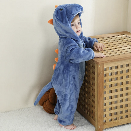 CuddleCritters™ Baby Rompertjes met Dierenprint | Zacht, warm en onweerstaanbaar schattig voor elke dag
