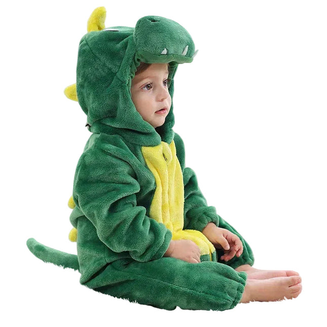 CuddleCritters™ Baby Rompertjes met Dierenprint | Zacht, warm en onweerstaanbaar schattig voor elke dag