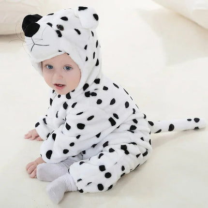CuddleCritters™ Baby Rompertjes met Dierenprint | Zacht, warm en onweerstaanbaar schattig voor elke dag