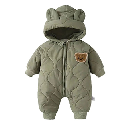 BearSnuggle™ Baby Winteroverall | Warm, zacht en onweerstaanbaar schattig