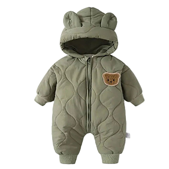 BearSnuggle™ Baby Winteroverall | Warm, zacht en onweerstaanbaar schattig