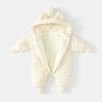 BearSnuggle™ Baby Winteroverall | Warm, zacht en onweerstaanbaar schattig