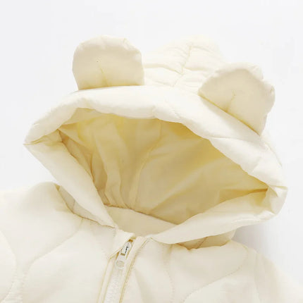 BearSnuggle™ Baby Winteroverall | Warm, zacht en onweerstaanbaar schattig