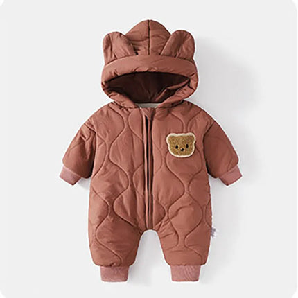 BearSnuggle™ Baby Winteroverall | Warm, zacht en onweerstaanbaar schattig
