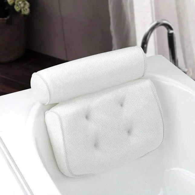 BathCloud™ Badkussen | Luxe nek- en hoofdsteun voor ultieme ontspanning